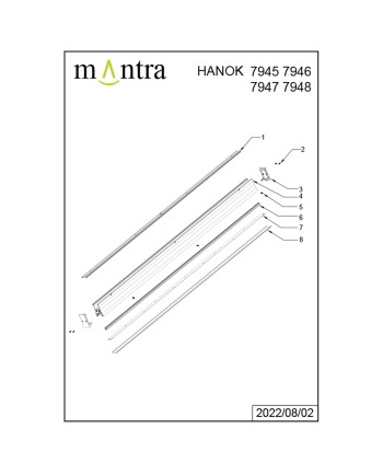 HANOK * PLAFÓN LED 38W 3000K 110º BLANCA